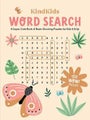 KindKids Word Search: A Super-Cute Book of Brain-Boosting Puzzles for Kids 6 &amp; U