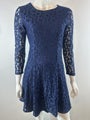 Mela London, super stylish navy blue dress size 8
