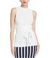 Rachel Roy Womens Conall Belted Tank Top