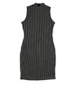 bar III Womens Mesh Bodycon Dress