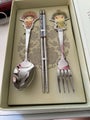 Beijing opera themed vintage cutlery