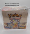 Pokemon Acrylic Booster Box Magnetic Case High Quality Perfect Fit