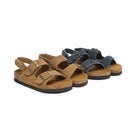 EVERAU(R) Kids Adjustable Straps Hook and Loop Slingback Summer Sandals