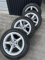 16” BMW Rims with 205/55R16 Pirelli run flat tyres.