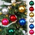Christmas Ornaments Christmas Ball Ornaments with Strings, Shatterproof Chr