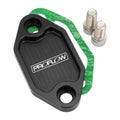 Proflow Fuel Pump Block-Off Plate Aluminium Black Anodised For Holden 253 308 Ea