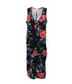 bar III Womens Ruched Fit & Flare Dress