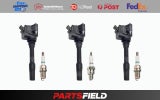 Full Set Ignition Coil&amp;Denso Spark Plug For 1.5L 3cyl BMW 2 Series 14-25 F44 F45