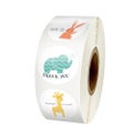 500Pcs/roll Thank You Stickers For Kid Scrapbooking Stationery - 7ROLLS - 1 S...