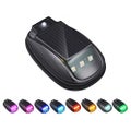 Solar Remote Roof Mouse Light 3LED Car Top Warning Lamp