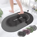 Bathroom Rugs 16x24" Bath Mat, Extra Soft Absorbent Chenille Shower Mat, Ru