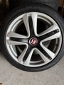 Pirelli 275 40 20 x 4 near new tyres and Bentley GT Factory Alloys