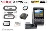 VIOFO® A329S ~ 4K 60FPS 2CH Dashcam (Front & Rear Camera Package #4)