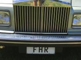 F H R FREDERICK HENRY ROYCE ROLLS ROYCE PERSONALISED PLATE