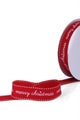 Ribbon - Grosgrain Christmas Ribbon - Red - Set of 5