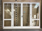 Wooden French Doors in Frame 2995w x 2090h