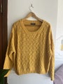 Mustard knit jumper - Mirrou size XL
