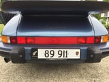 Porsche Plate. 89 9I1