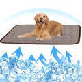 Pet soft Mat for Dogs Cats Non Toxic Breathable Ice Silk Pad Blanket for Ke