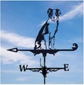 weathervane Dog wind vane Roofs Weather Vanes For Outdoor Lawns House Decorati