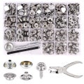 Canvas Snap Kit Marine Grade Stainless Steel Snaps, Screw Snaps Boat Cover