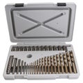 Screw Stud Extractor Remover Removal Set With Anticlockwise Imperial Drills 34pc