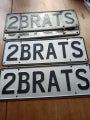 2BRATS Personalised Plate