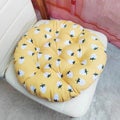 Chair Cushion Solid Color Seat Cushion Thickened Soft Filled Chair Cushion