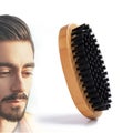 Men Beard Brush Nylon Bristle for Grooming and Soften Your Facial Hair Brush