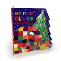 My First Elmer Christmas: Shaped Board Book (Elmer
