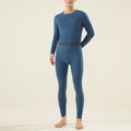 Thermal Underwear for Men, Big & Tall Solid Color Breathable Long Johns Bot