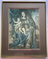 Vintage Quality Framed Limited Print ‘Madonna and Child’ by Bernardino Luini.