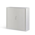 Milano 1200mm x 1200mm Storage Tambour - Luxe White