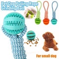 Dog Rope Chew Toys Kit Tough Strong Knot Ball Pet Puppy Cotton Teething Toy