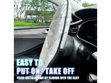 Car Steering Wheel Sun Shade 42CM Universal UV-Blocking