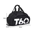 Gym Bag Waterproof Fitness Bag Sport Men Women Bag Outdoor Fitness Portab CHK12N