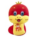 7.9" Snake Mascot Plush Year of The Snake 2025 Plush Toy Chinese New Year Toy