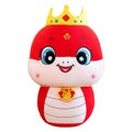 7.9" Snake Mascot Plush Year of The Snake 2025 Plush Toy Chinese New Year Toy