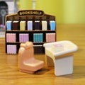 Toys for Kids Ages 4-8 Dollhouse Furniture Kitchen Play Set Bookstore Playgro