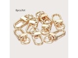 8pcs/lot Metal Universal Buckle Bag Buckle Multi Color Optional Key Buckle