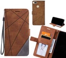 Xiaomi Mi A1 Case Wallet Premium Denim Leather Cover