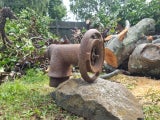 PINETAGIOUS - Huge Antique 1880s Industrial Meat Mincer - Gate Marked Cast Iron
