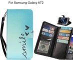 Samsung Galaxy A72 case Multifunction wallet leather case