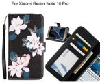 Xiaomi Redmi Note 10 Pro case 3 card leather wallet case printed ID