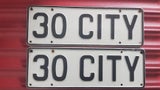 30 CITY -Personalised Plates