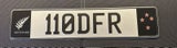 110DFR - Personalised Plate