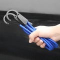 Car Luggage Compartment Fixed Rope with Hook Retractable Clothes Hanging Fixe