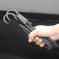 Car Luggage Compartment Fixed Rope with Hook Retractable Clothes Hanging Fixe
