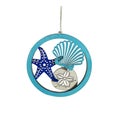 Wooden Summer Marine Fauna Ornament with Natural Landscape Design for Myrtle
