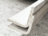 100mm x 100mm x 6mm Grade 304 Stainless Angle Steel Lintel
